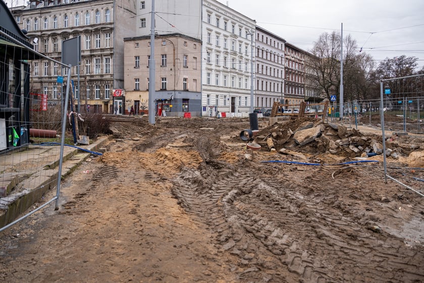 Przebudowa ul. Pomorskiej - styczeń 2024